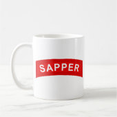 SAPPER Vorsprung Kaffeetasse (Links)