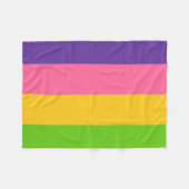 Sapphic Flag (lesbische Liebe) (LGBT) Fleecedecke (Vorderseite (Horizontal))