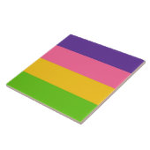 Sapphic Flag (lesbische Liebe) (LGBT) Fliese (Seite)