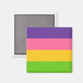 Sapphic Flag (lesbische Liebe) (LGBT) Magnet (Vorderseite/Rückseite)