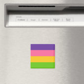 Sapphic Flag (lesbische Liebe) (LGBT) Magnet (In Situ (Geschirrspüler))