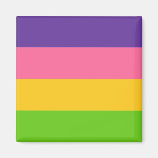 Sapphic Flag (lesbische Liebe) (LGBT) Magnet (Vorne)