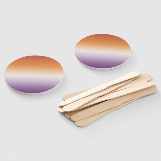 Sapphic Party Subtle Lesbian Flag Fächer (Non-assembled)