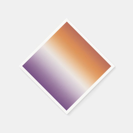 Sapphic Party Subtle Lesbian Flag Serviette (Ecke)