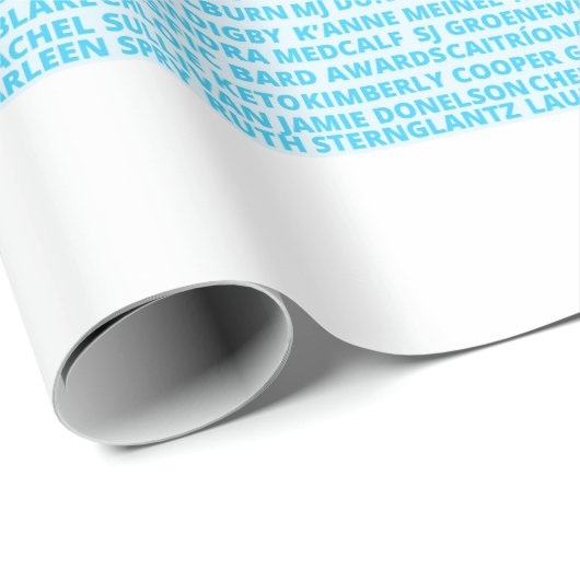 Sapphics mit T 3.0 Wrapping Paper Geschenkpapier (Rolleneckpunkt)