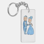 Sapphire Anniversary Schlüsselanhänger (Vorderseite links)