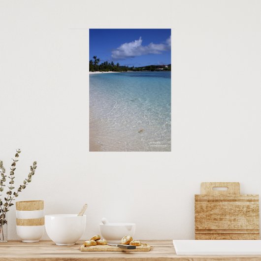 Sapphire Beach, St. Thomas Poster (Küche)