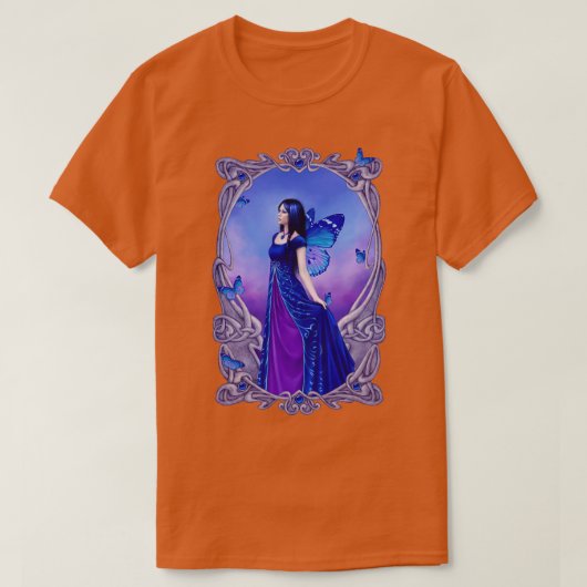 Sapphire Birthstone Fairy T-Shirt (Design vorne)