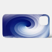Sapphire-Blauer Sturm Case-Mate iPhone Hülle (Rückseite (Horizontal))