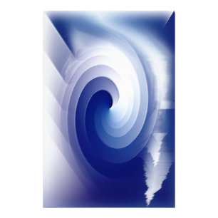 Sapphire-Blauer Sturm Fotodruck