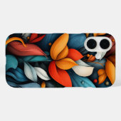 Sapphire Bloom Case-Mate iPhone Hülle (Rückseite (Horizontal))