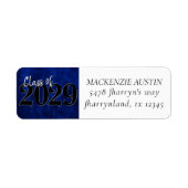 Sapphire Blue Abschluss | Cobalt Grunge Address (Vorne)