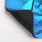 Sapphire Blue Abstrakt Mouse Pad Mousepad (Ecke)
