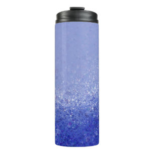 Sapphire Blue Abstrakt Thermal Tumbler Thermosbecher