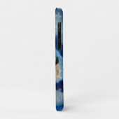 Sapphire Blue Agate Geode Case-Mate iPhone Hülle (Hinten/Links)
