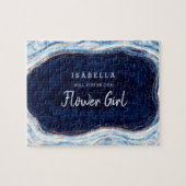 Sapphire Blue Geode sei unser Vorschlag für ein Bl Puzzle (Horizontal)