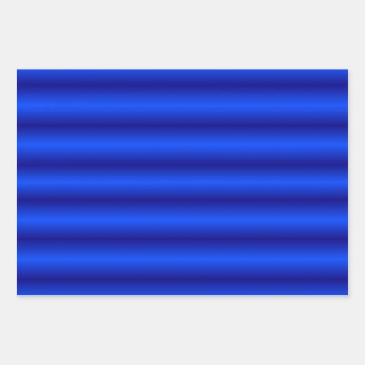 Sapphire Blue Geschenkpapier Set (Vorderseite 2)