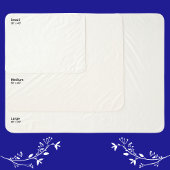 Sapphire Blue, Jubiläumsgeschenke, Foto gemütlich Sherpadecke