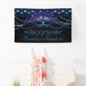 Sapphire Blue, Masquerade Party Banner (Insitu)