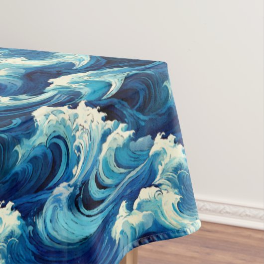 Sapphire Blue Ocean Tischdecke (Beispiel)