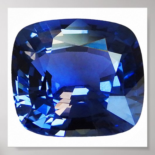 Sapphire Blue Poster (Vorne)