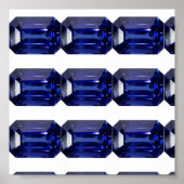 Sapphire Blue Poster (Vorne)