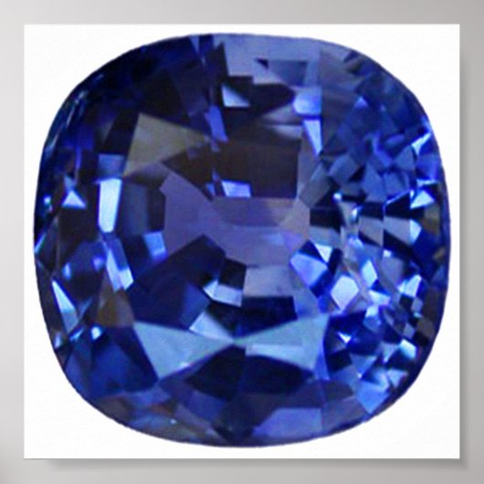 Sapphire Blue Poster (Vorne)