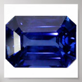 Sapphire Blue Poster (Vorne)