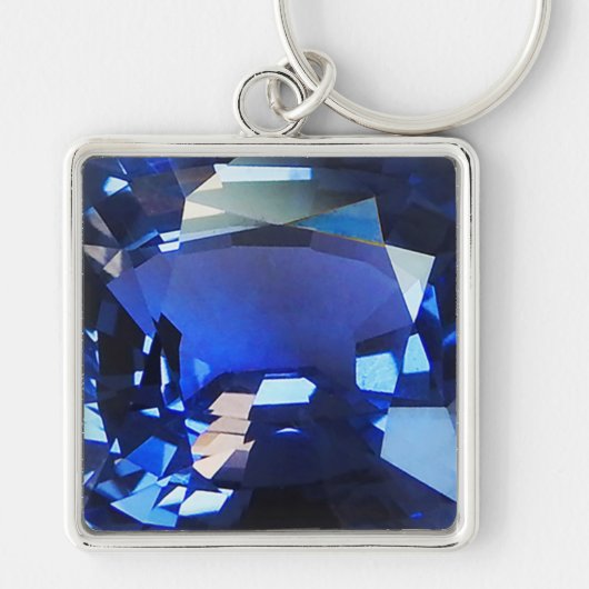 Sapphire Blue Schlüsselanhänger (Vorne)