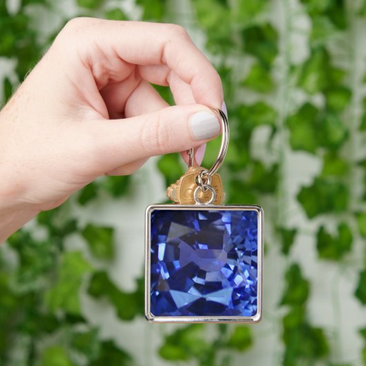 Sapphire Blue Schlüsselanhänger (Hand)