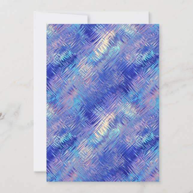 Sapphire Blue Scribbled Texture (Vorderseite)