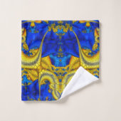 Sapphire Blue Serpentine Avatar Badhandtuch Set (Waschlappen)