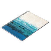 Sapphire Blue Watercolor Notizblock (Linke Seite)