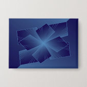 Sapphire Blume Button (Vorderseite)