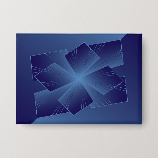 Sapphire Blume Button (Vorderseite)