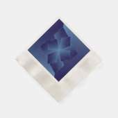 Sapphire Blume Serviette (Ecke)