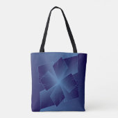Sapphire Blume Tasche (Rückseite)