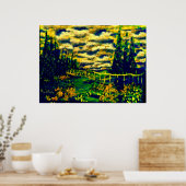 SAPPHIRE DAY GICLEE DRINT POSTER (Küche)