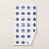 Sapphire Diamond Art, blau Badhandtuch Set (Handtuch)