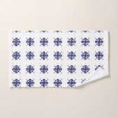Sapphire Diamond Art, blau Badhandtuch Set (Handtuch)