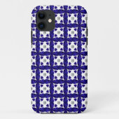 Sapphire Diamond Art, blau Case-Mate iPhone Hülle (Rückseite)