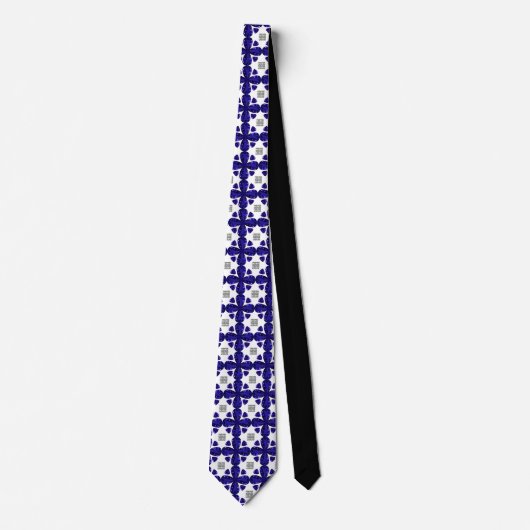 Sapphire Diamond Art, blau Krawatte (Vorderseite)