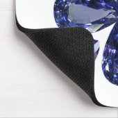 Sapphire Diamond Art, blau Mousepad (Ecke)