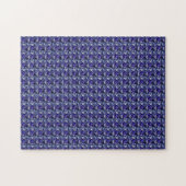 Sapphire Diamond Art, blau Puzzle (Horizontal)