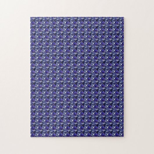 Sapphire Diamond Art, blau Puzzle (Vertikal)