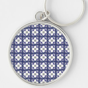Sapphire Diamond Art, blau Schlüsselanhänger