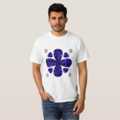 Sapphire Diamond Art, blau T-Shirt (Vorne ganz)