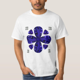 Sapphire Diamond Art, blau T-Shirt