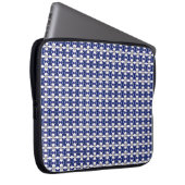 Sapphire Diamond Gemstone Art Blue Laptopschutzhülle (Vorne Rechts)
