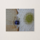 Sapphire Diamond Verlobung Ring Jigsaw Puzzle (Horizontal)